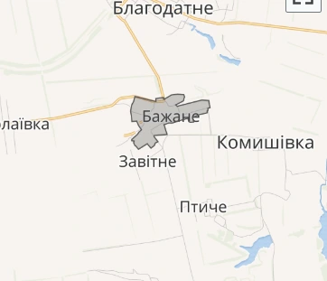 с. Бажане